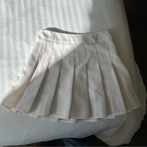 White Cheer skirt